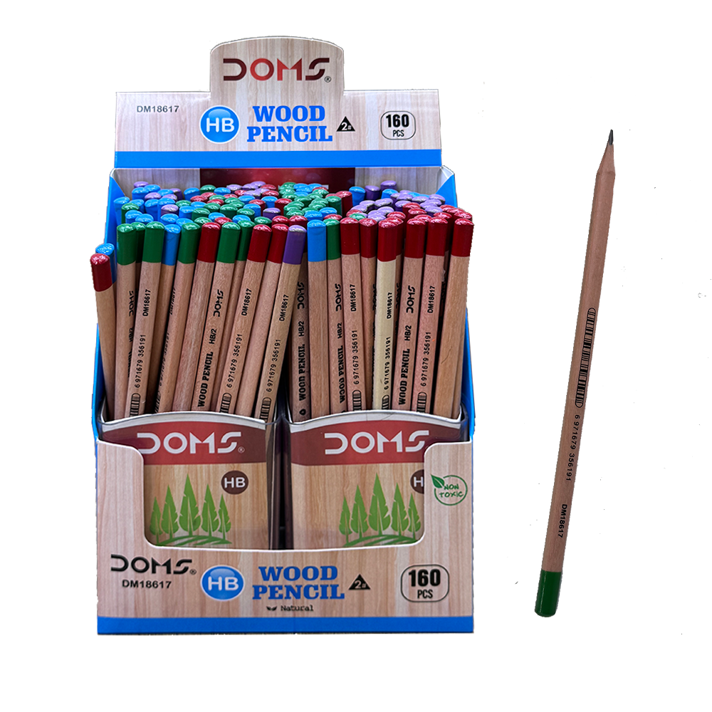 Wooden Body Rrdinary Pencil, Non-Toxic Lead Environmentally Friendly Design HB Pencil.