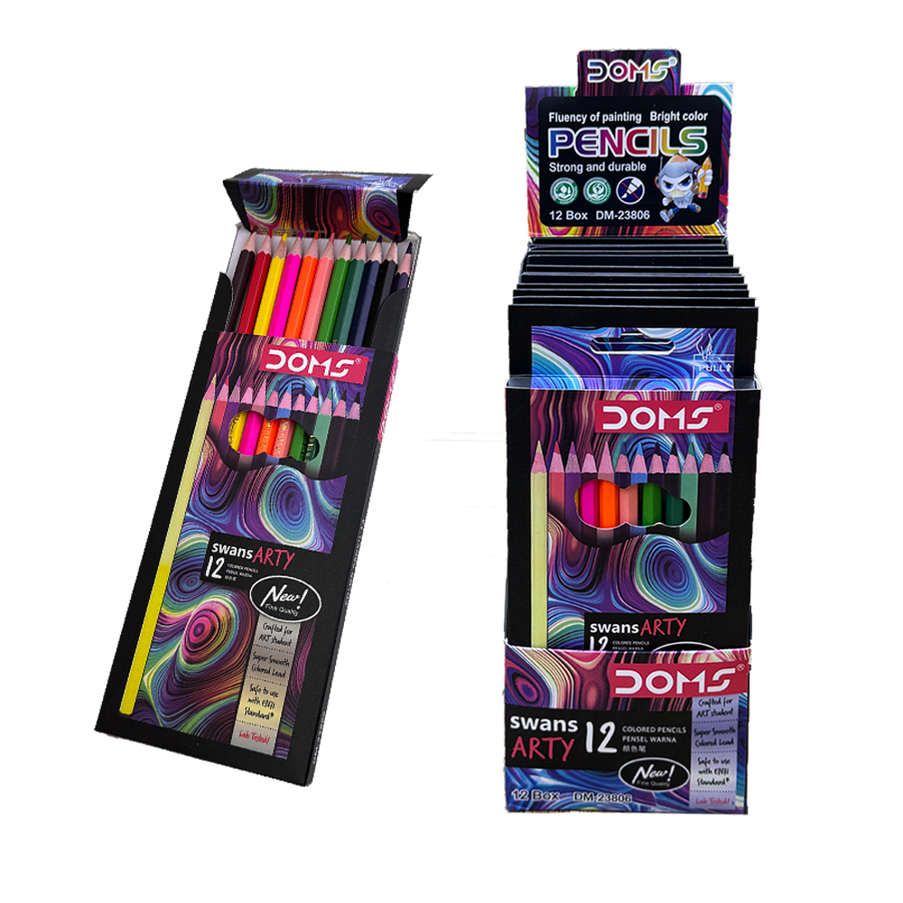 Magic Rainbow Themed Colored Pencil