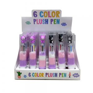Gothic Plush 6-Color Click Pen