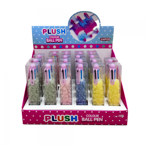6-Color Sheep Plush Ballpoint Set