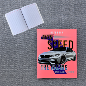 Customizable Notebook - Car Racing